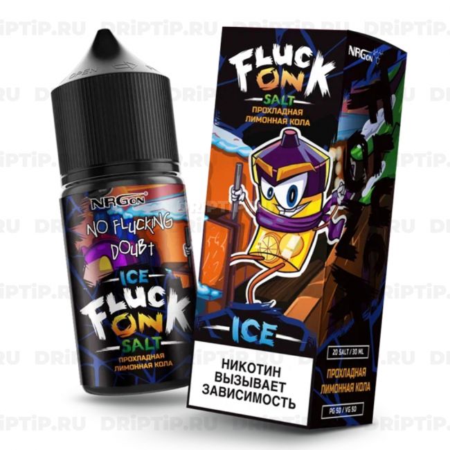 Жидкость Fluck On Salt - Лимонная Кола Жидкость Fluck On Salt - Лимонная Кола