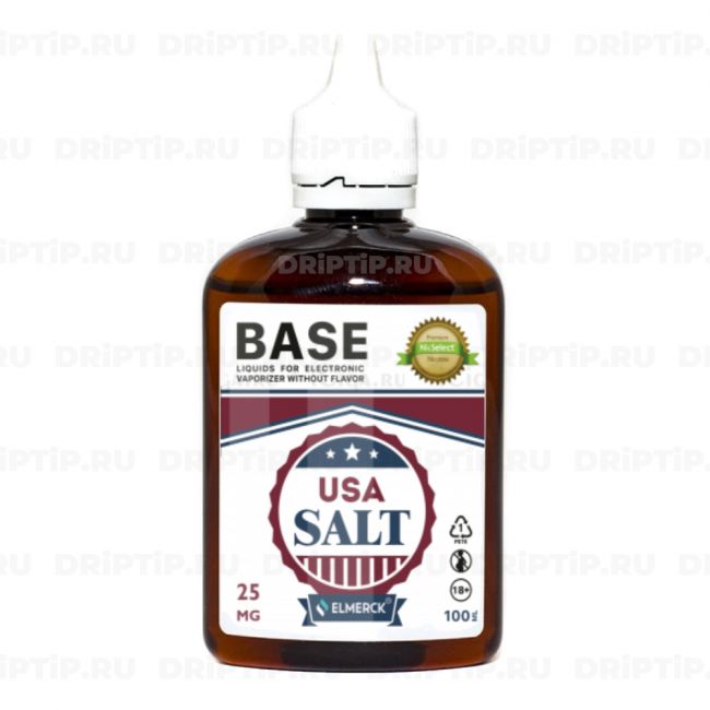 Основа ElMerck Salt Premium 100ml Основа ElMerck Salt Premium 100ml