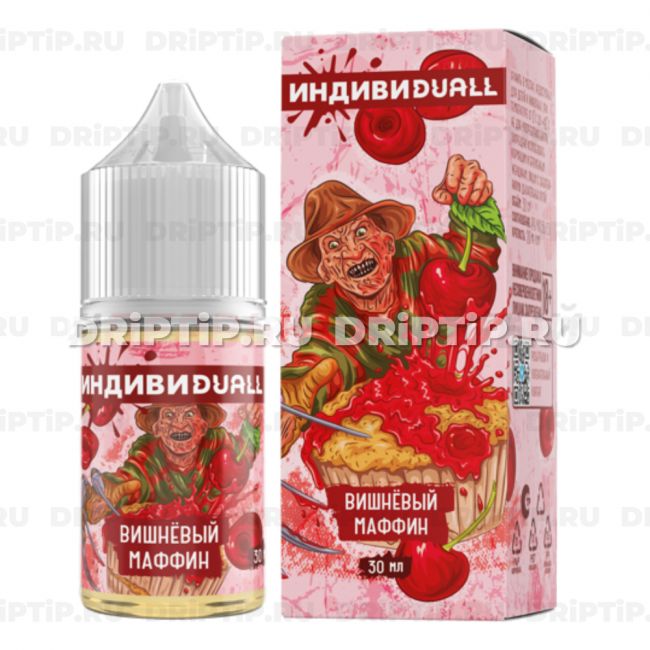Жидкость ИндивиDUALL Salt - Вишнёвый маффин Жидкость ИндивиDUALL Salt - Вишнёвый маффин