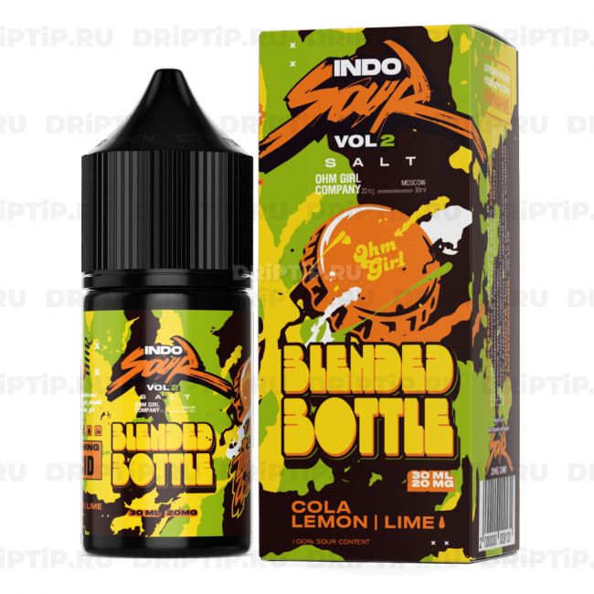 Жидкость Indo Sour Vol 2 Salt - Blended Bottle Жидкость Indo Sour Vol 2 Salt - Blended Bottle