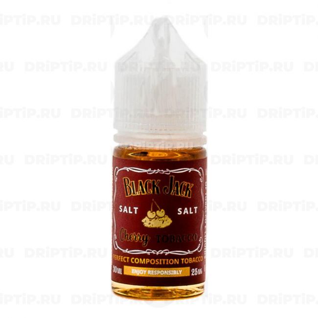 Жидкость Black Jack Salt - Cherry Tobacco Жидкость Black Jack Salt - Cherry Tobacco