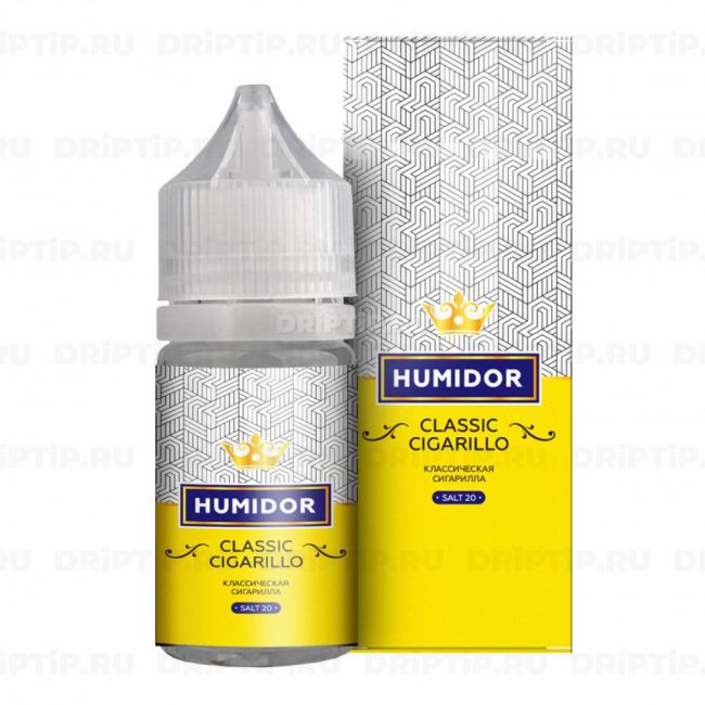 Жидкость Humidor Salt - Classic Cigarillo Жидкость Humidor Salt - Classic Cigarillo