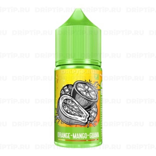 Жидкость Rell Green Salt - Orange Mango Guava Жидкость Rell Green Salt - Orange Mango Guava