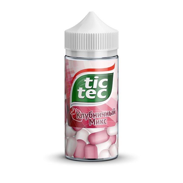 TIC TEC Клубничный микс 3mg 100ml