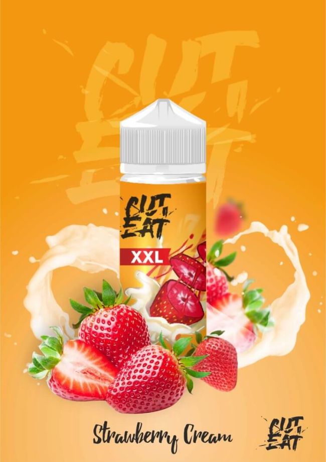 CUT EAT Strawberry Cream 0mg, 120ml