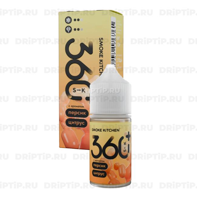 Жидкость SK 360 Salt - Персик Цитрус Жидкость SK 360 Salt - Персик Цитрус