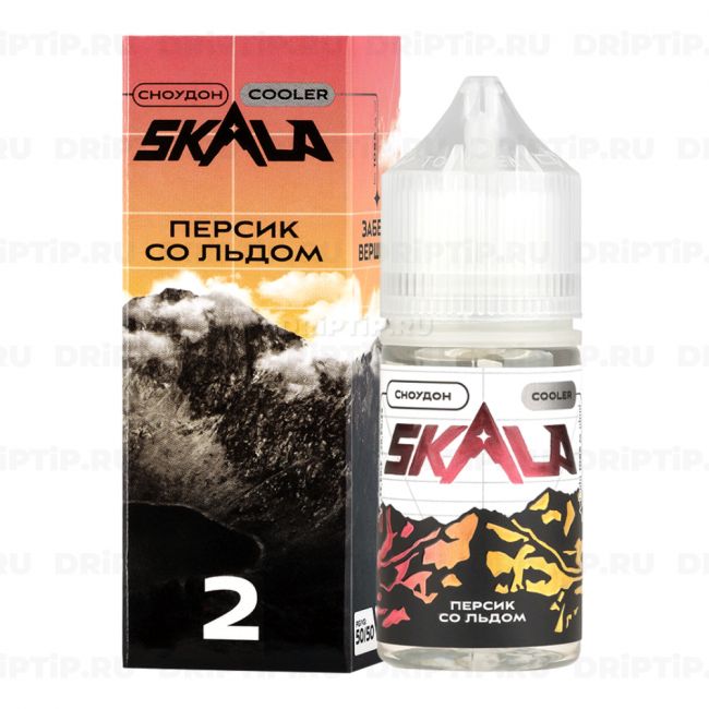 Жидкость Skala Salt - Персик со льдом Жидкость Skala Salt - Персик со льдом